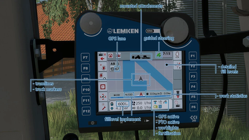 Isobus Terminal CCI200 (Prefab*) Screenshot 3