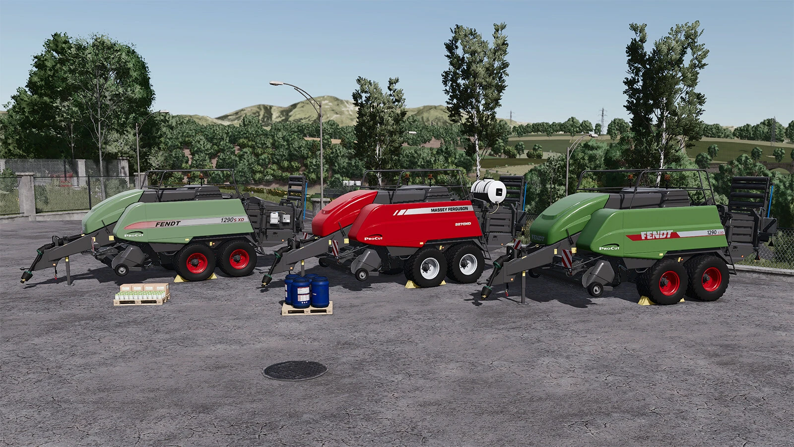 AGCO Quaderballenpressen Screenshot 2