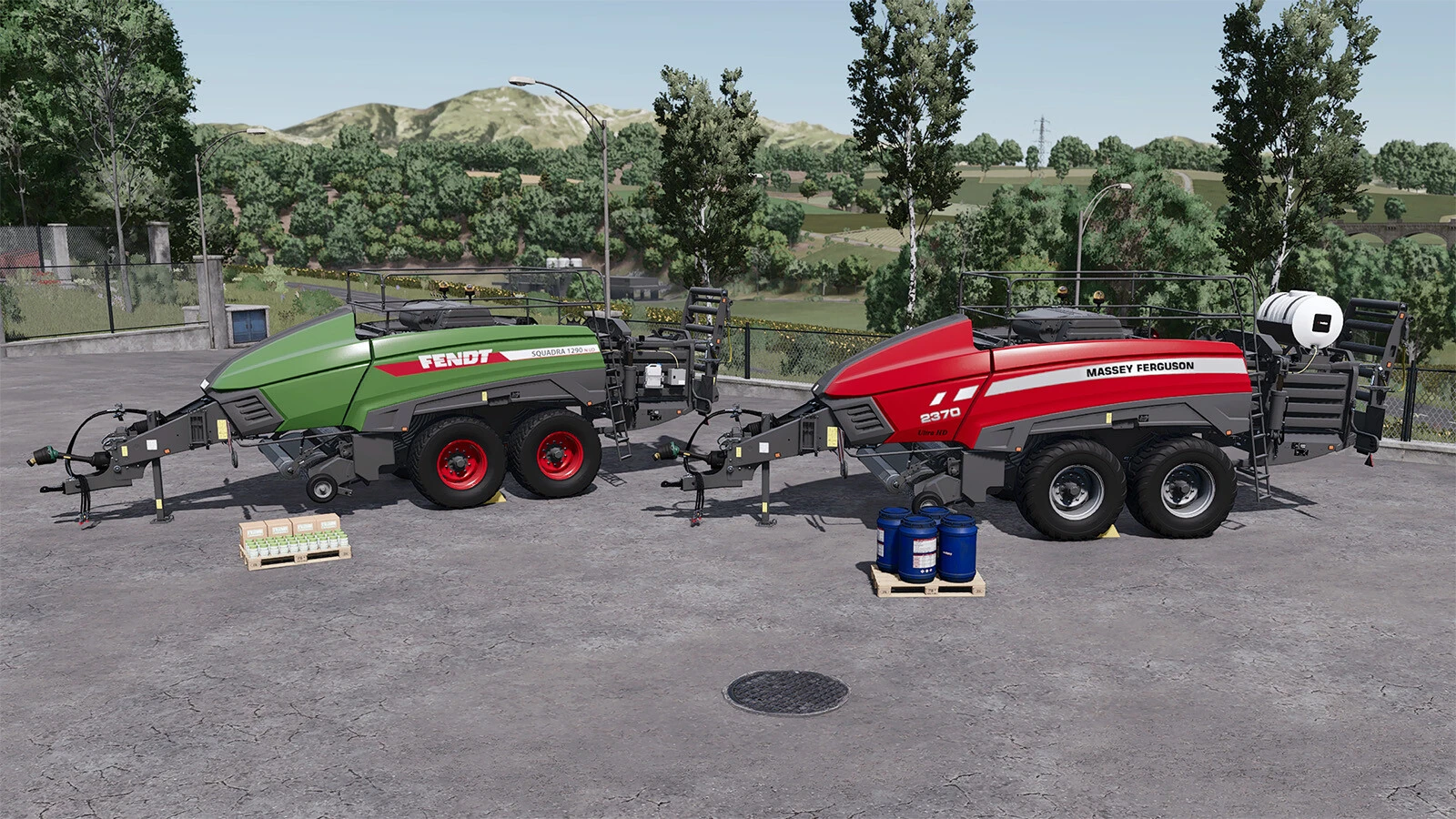AGCO Quaderballenpressen Screenshot 3