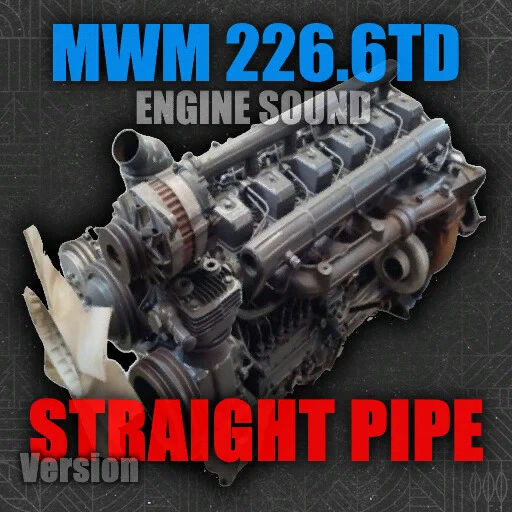 Mwm 226.6TD Straight Pipe Motorsound (Prefab*)